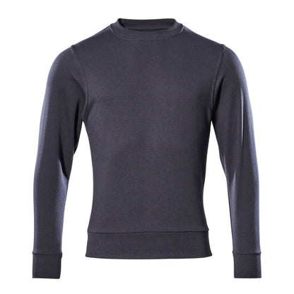 Dark Navy - Front - Mascot Mens Crossover Carvin Jumper