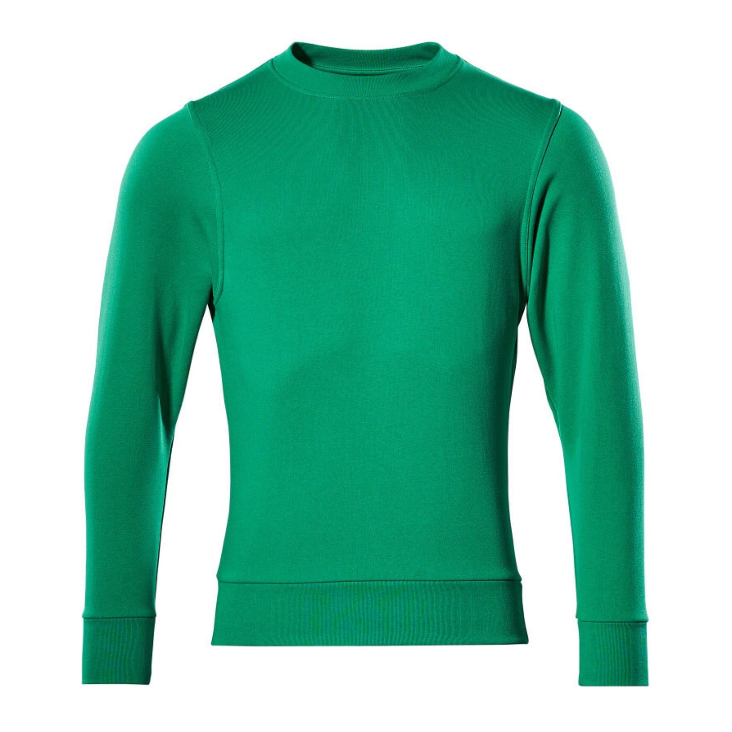 Grass Green - Front - Mascot Mens Crossover Carvin Jumper