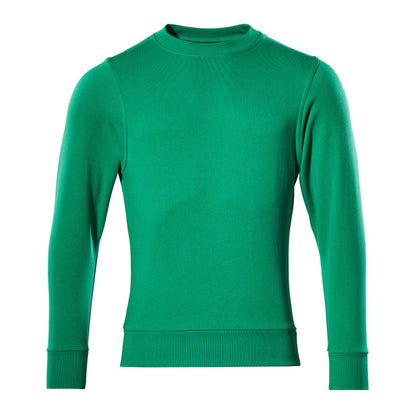 Grass Green - Front - Mascot Mens Crossover Carvin Jumper