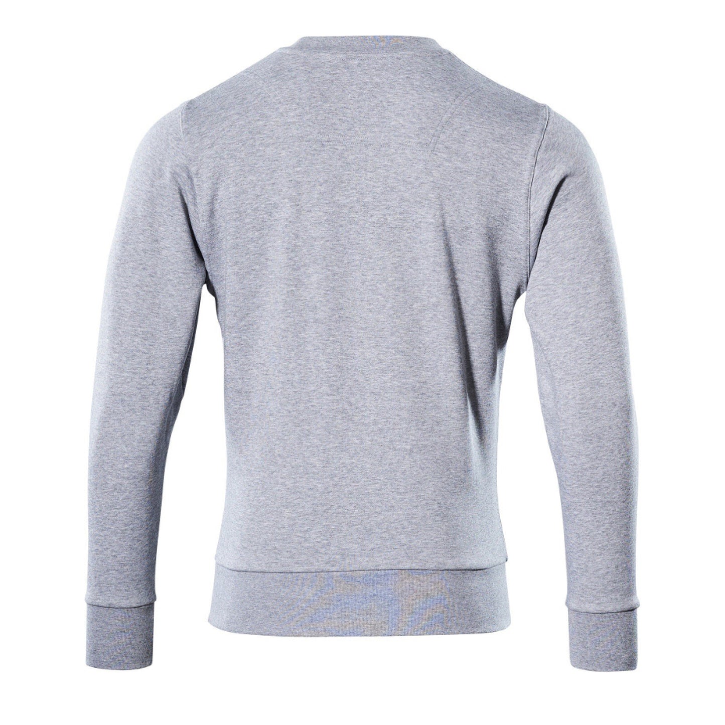 Grey Flecked - Back - Mascot Mens Crossover Carvin Jumper