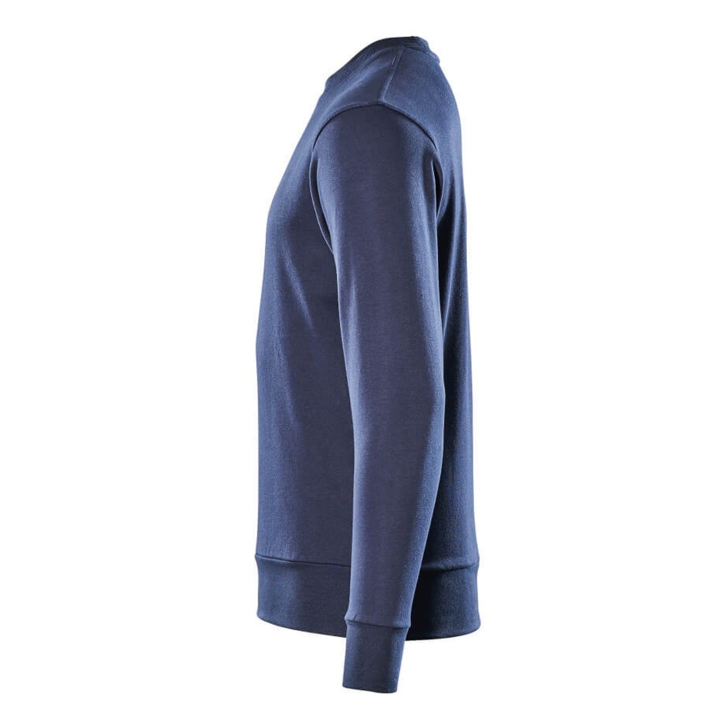 Navy - Side - Mascot Mens Crossover Carvin Jumper