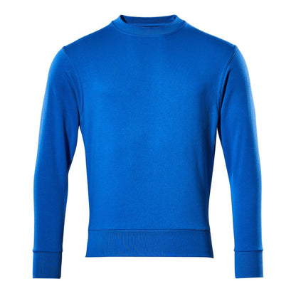 Azure Blue - Front - Mascot Mens Crossover Carvin Jumper