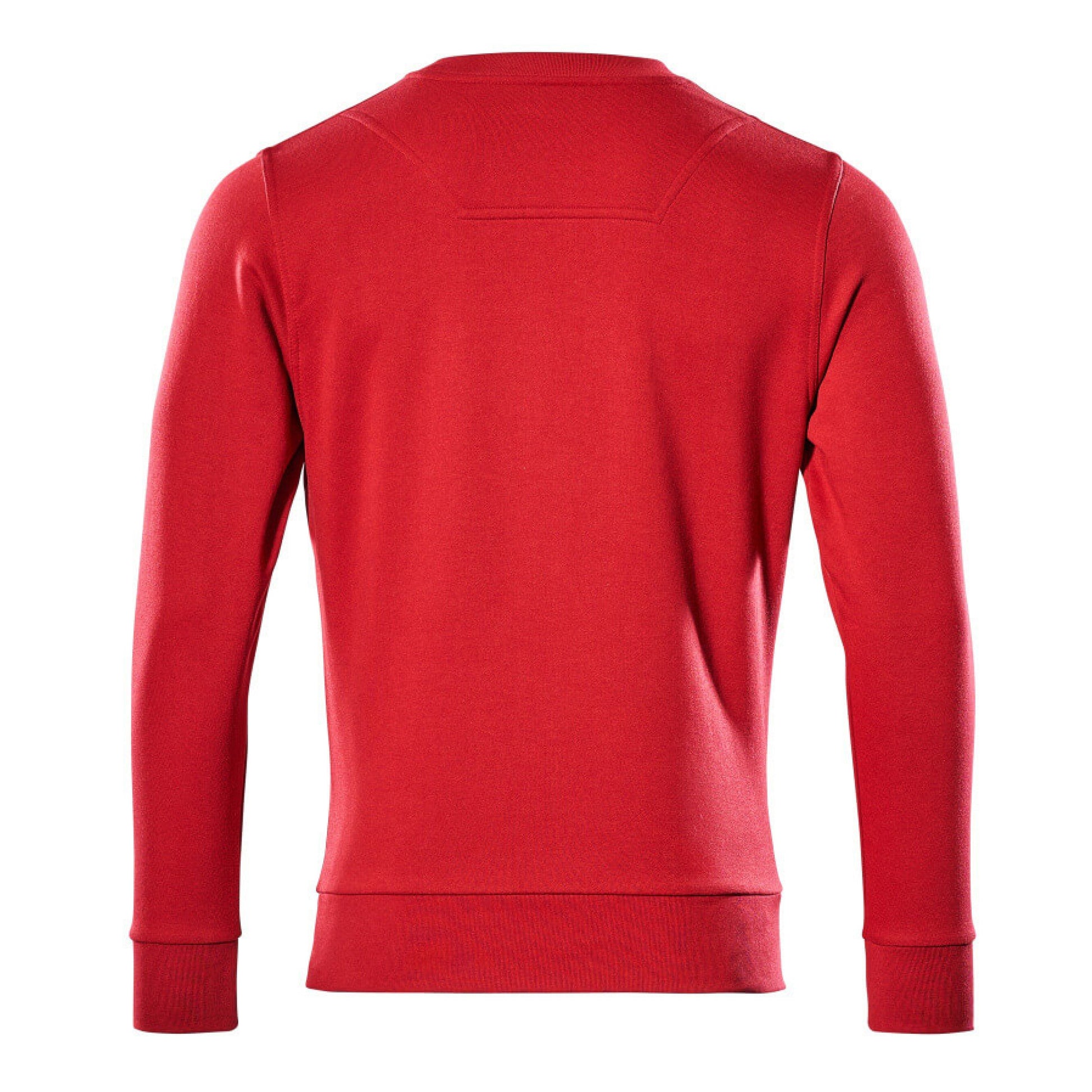 Red - Back - Mascot Mens Crossover Carvin Jumper