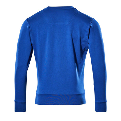 Royal Blue - Back - Mascot Mens Crossover Carvin Jumper