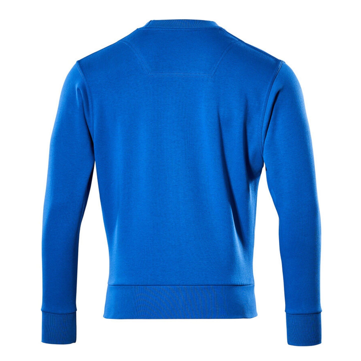 Azure Blue - Back - Mascot Mens Crossover Carvin Jumper