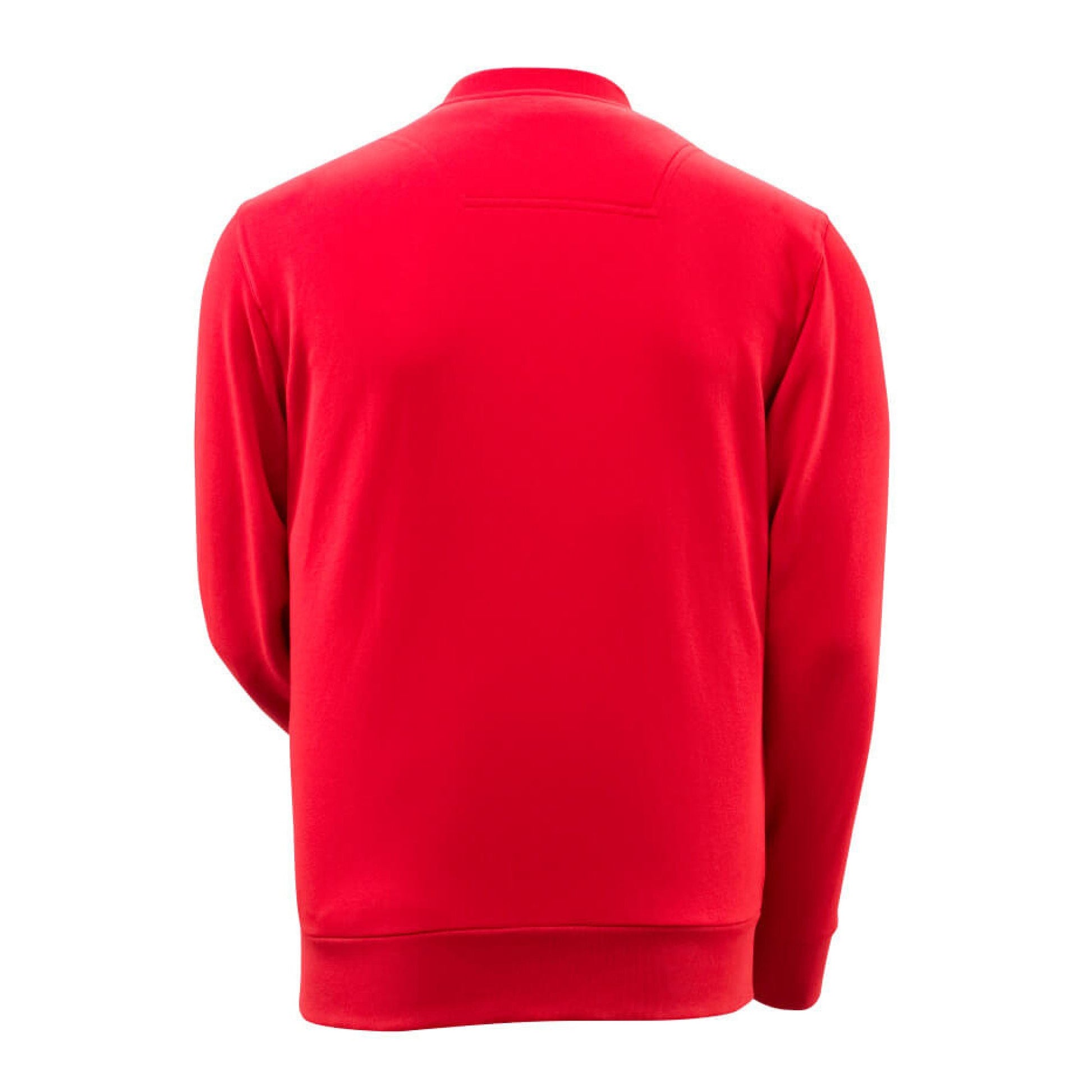 Traffic Red - Back - Mascot Mens Crossover Carvin Jumper