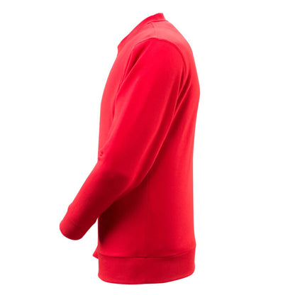Traffic Red - Side - Mascot Mens Crossover Carvin Jumper