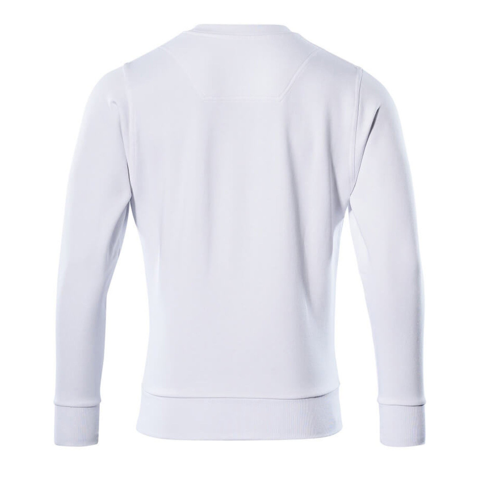 White - Back - Mascot Mens Crossover Carvin Jumper