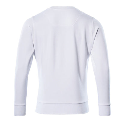 White - Back - Mascot Mens Crossover Carvin Jumper