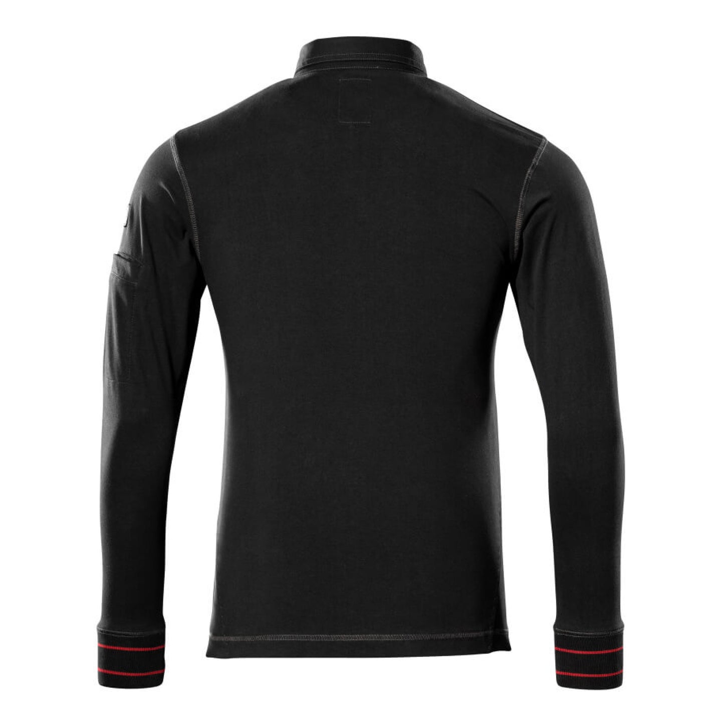 Black - Back - Mascot Mens Frontline Ios Polo Shirt