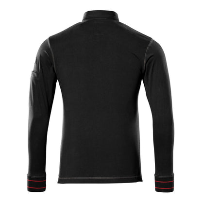 Black - Back - Mascot Mens Frontline Ios Polo Shirt