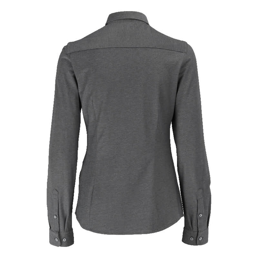 Dark Anthracite-Light Grey Flecked - Side - Mascot Womens-Ladies Frontline Shirt