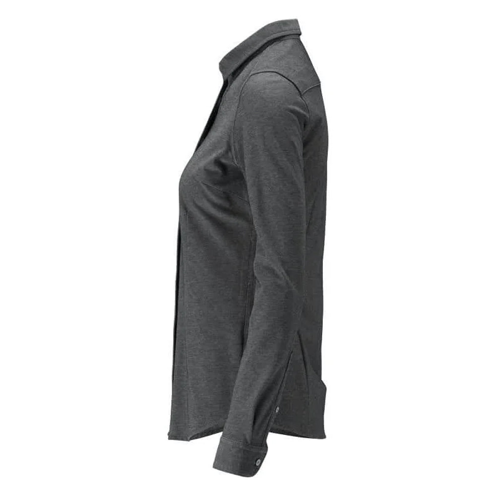 Dark Anthracite-Light Grey Flecked - Lifestyle - Mascot Womens-Ladies Frontline Shirt