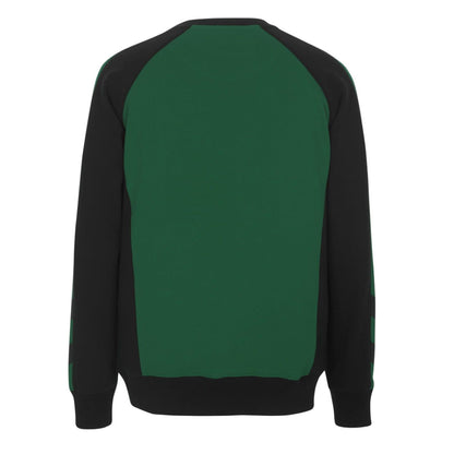 Green-Black - Back - Mascot Mens Witten Unique Sweatshirt