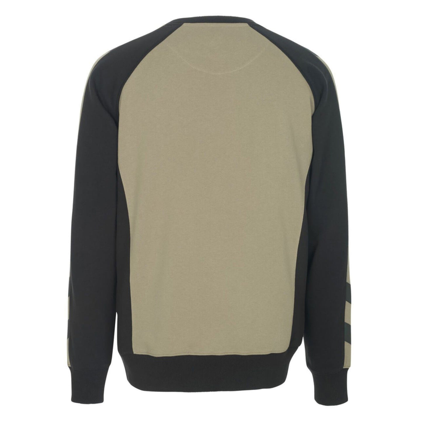 Light Khaki-Black - Back - Mascot Mens Witten Unique Sweatshirt