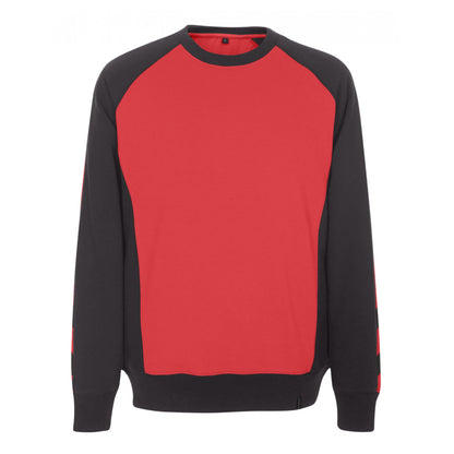 Red-Black - Front - Mascot Mens Witten Unique Sweatshirt
