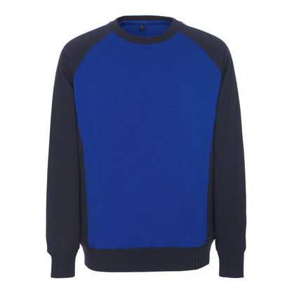 Royal Blue-Dark Navy - Front - Mascot Mens Witten Unique Sweatshirt