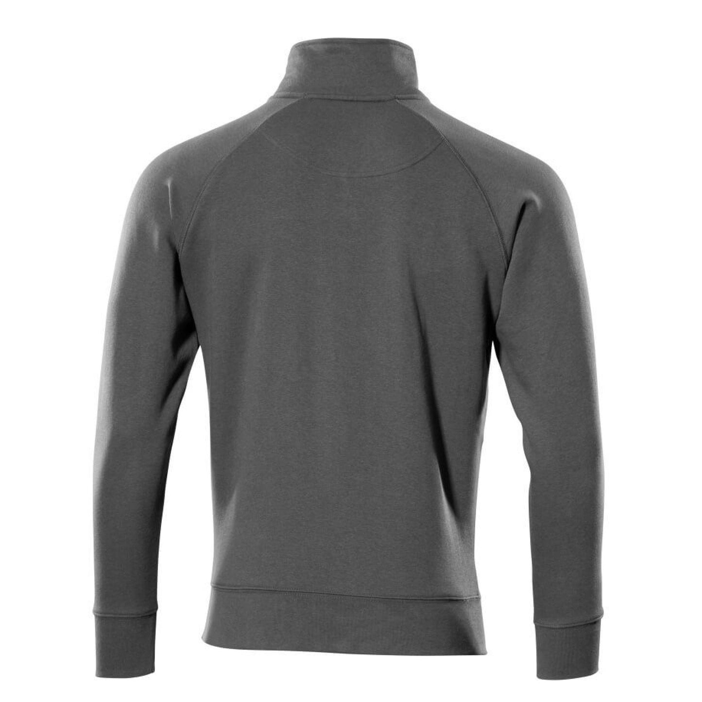 Dark Anthracite - Back - Mascot Mens Crossover Nantes Half Zip Sweatshirt