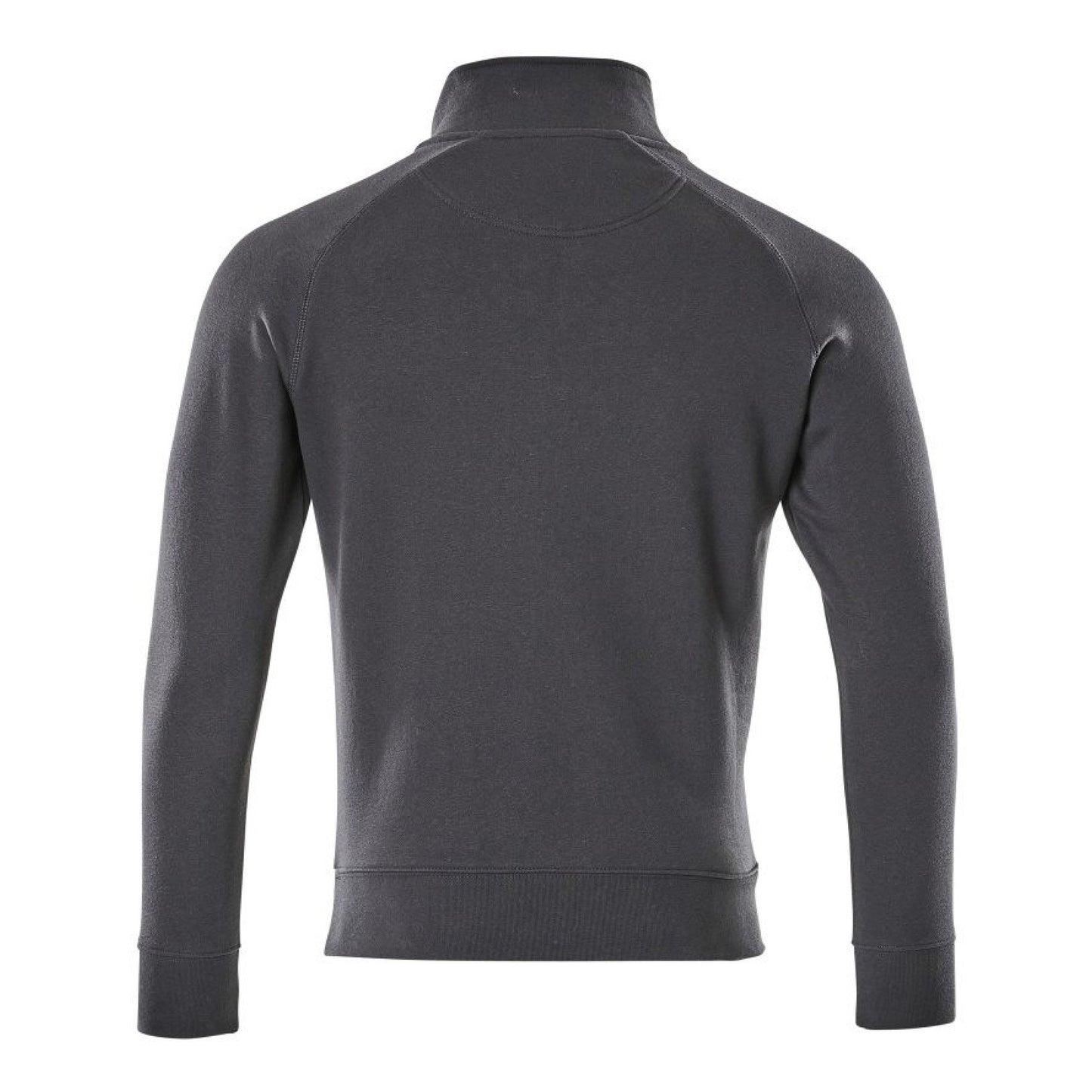 Dark Navy - Back - Mascot Mens Crossover Nantes Half Zip Sweatshirt
