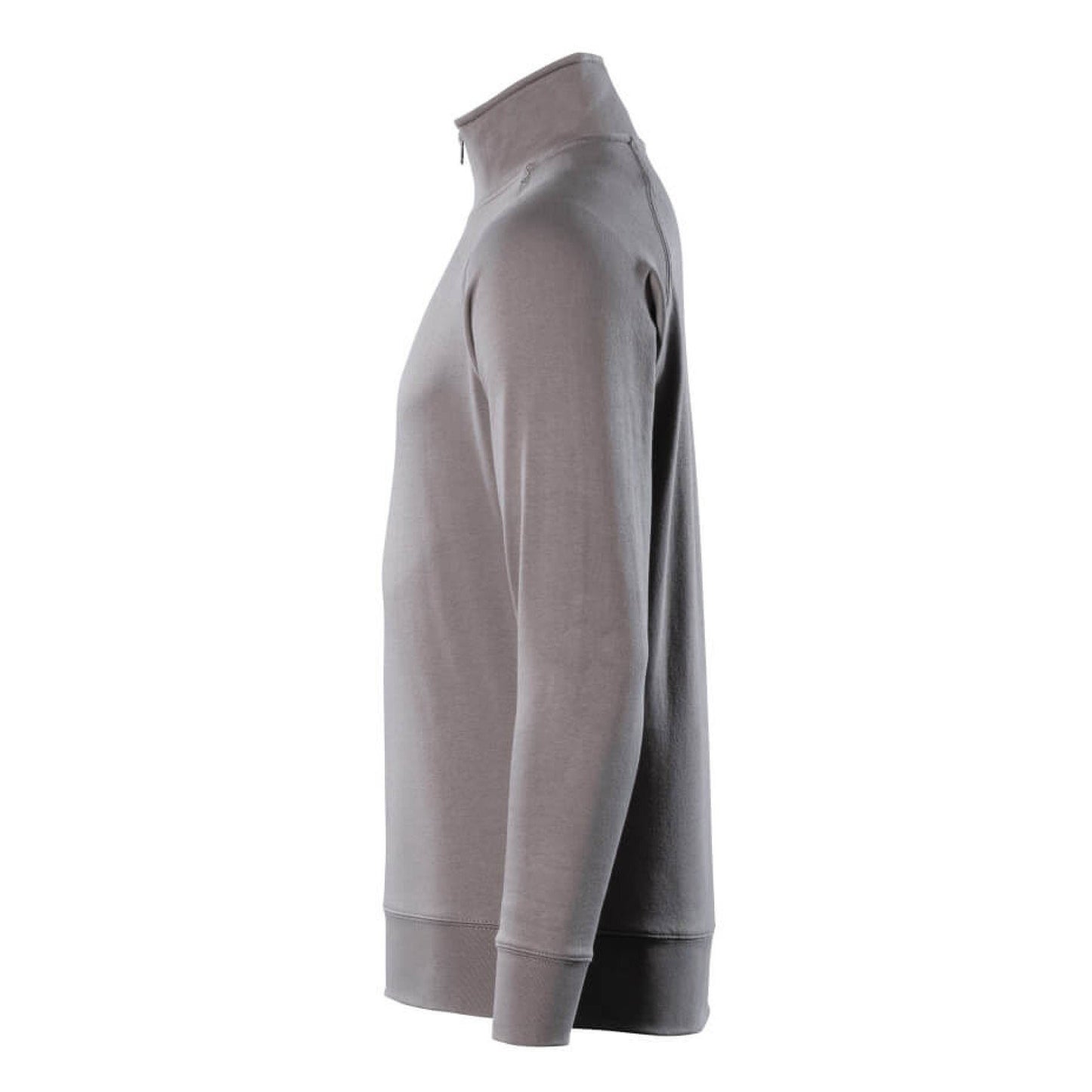 Anthracite - Side - Mascot Mens Crossover Nantes Half Zip Sweatshirt