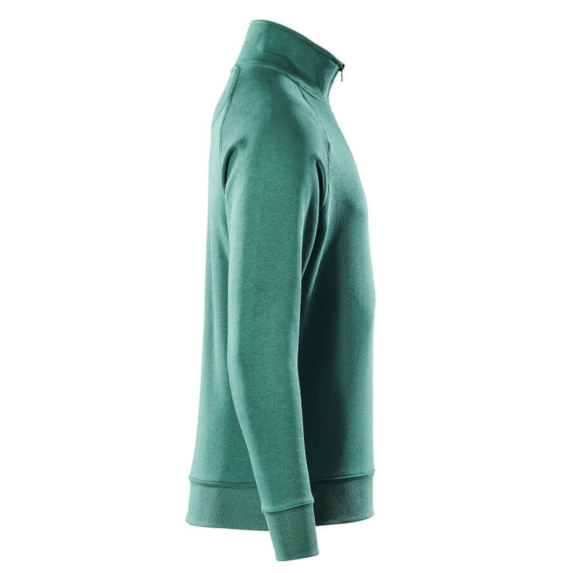 Green - Lifestyle - Mascot Mens Crossover Nantes Half Zip Sweatshirt