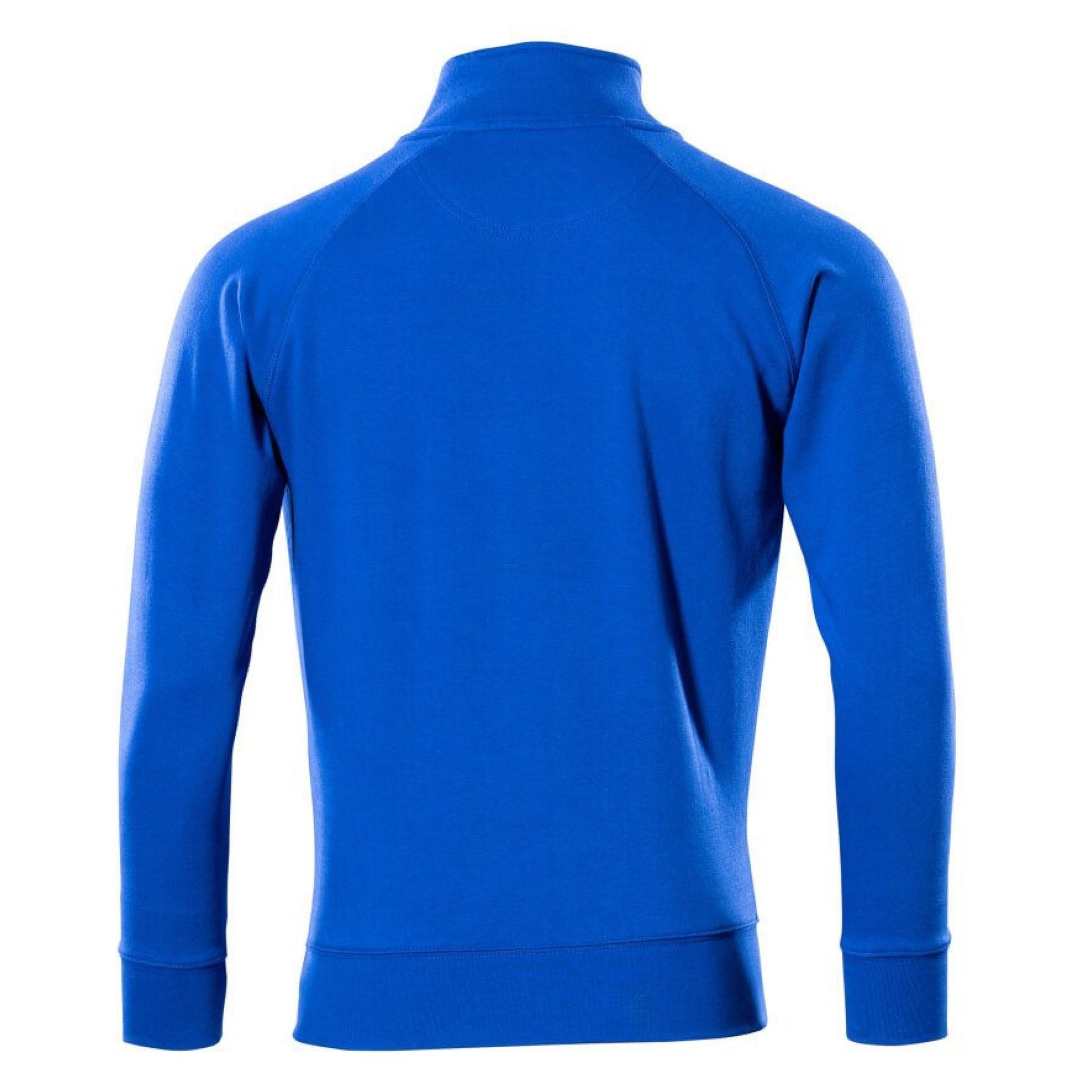 Royal Blue - Back - Mascot Mens Crossover Nantes Half Zip Sweatshirt