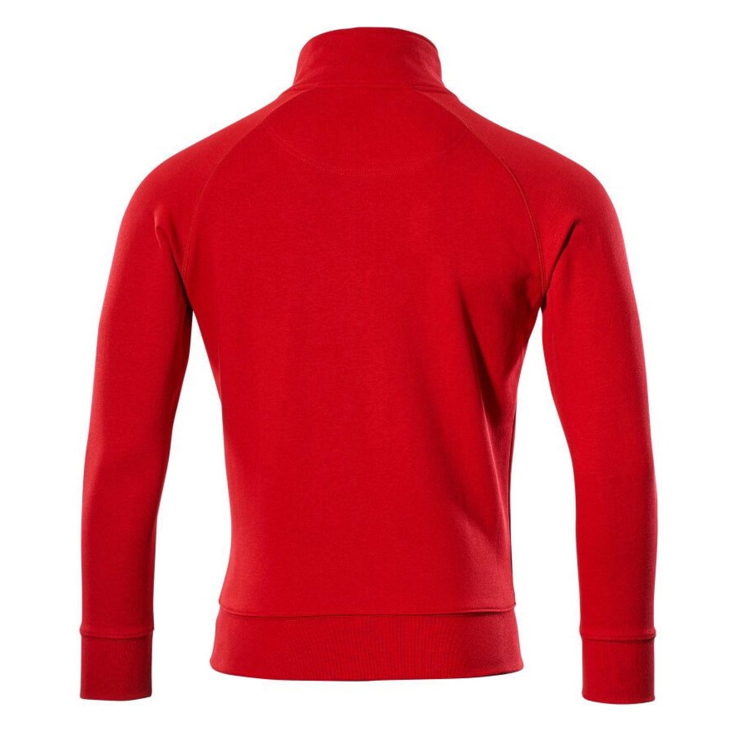 Traffic Red - Back - Mascot Mens Crossover Nantes Half Zip Sweatshirt