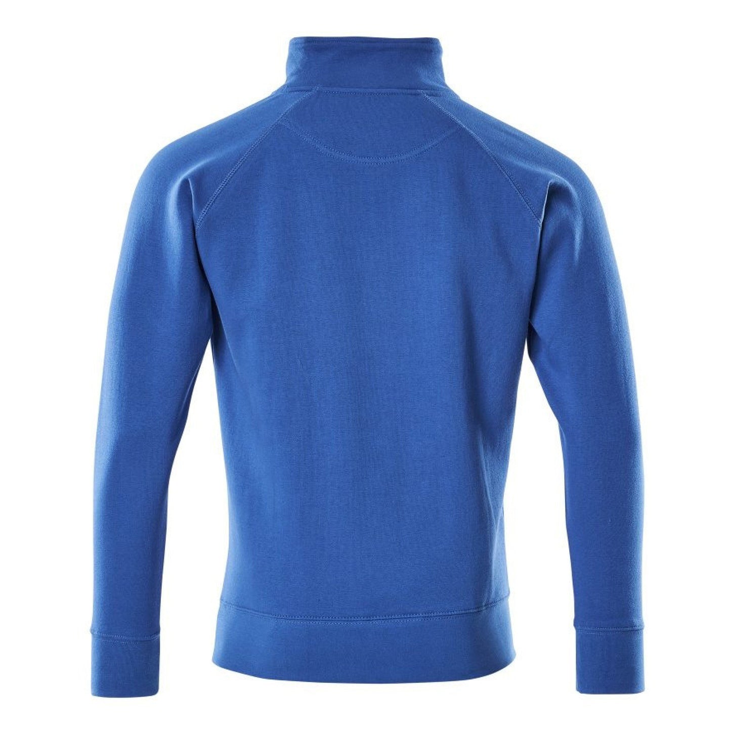 Azure Blue - Back - Mascot Mens Crossover Nantes Half Zip Sweatshirt