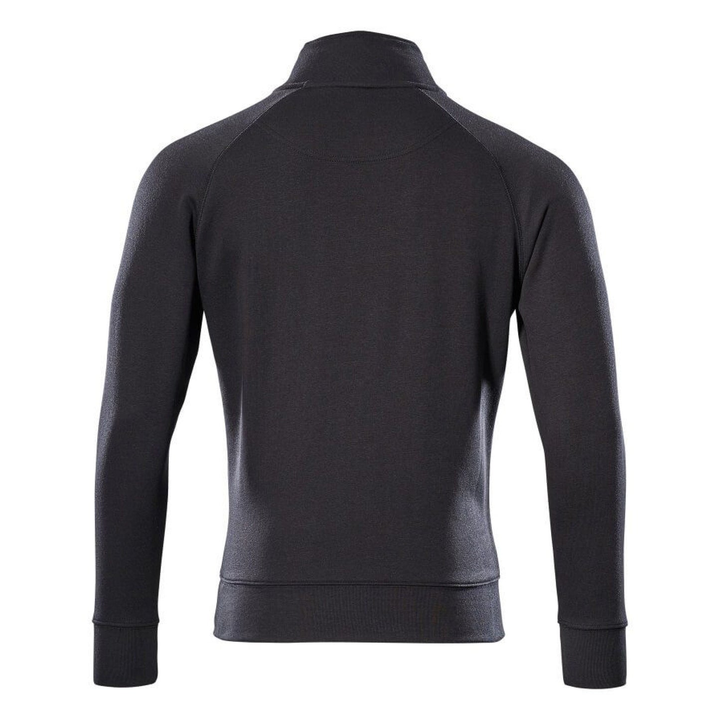 Black - Back - Mascot Mens Crossover Nantes Half Zip Sweatshirt