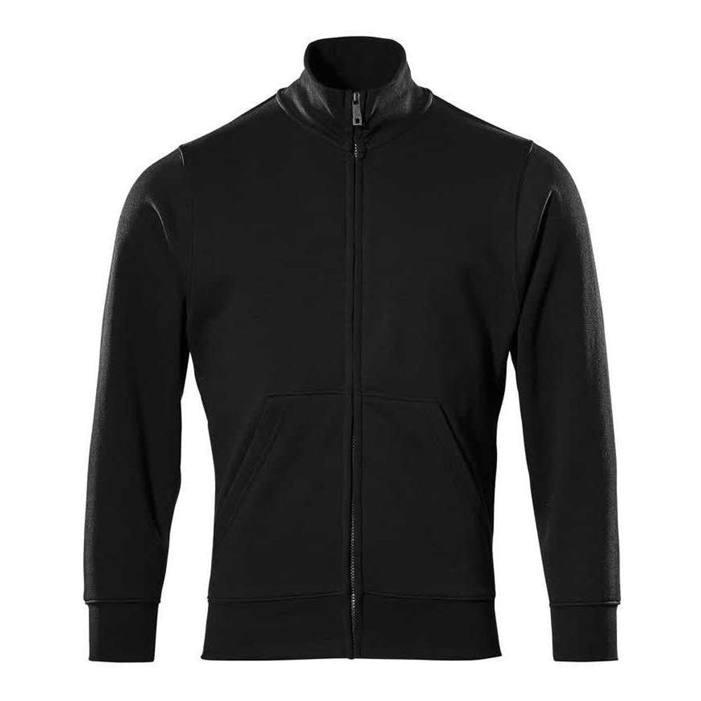 Deep Black - Front - Mascot Mens Crossover Lavit Zipped Jacket