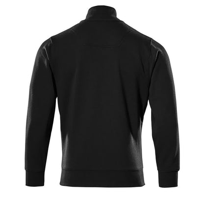 Deep Black - Back - Mascot Mens Crossover Lavit Zipped Jacket