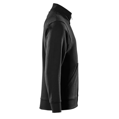 Deep Black - Side - Mascot Mens Crossover Lavit Zipped Jacket