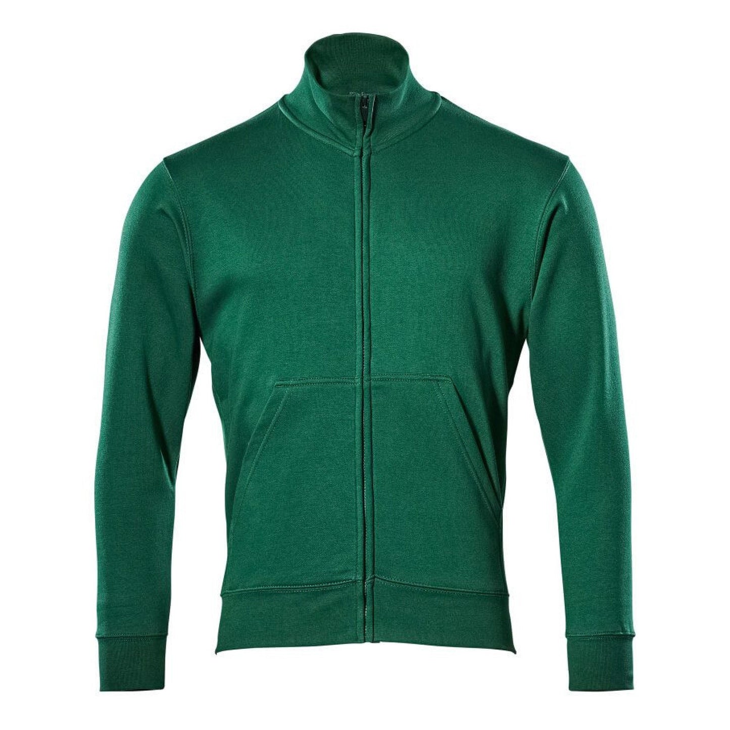 Green - Front - Mascot Mens Crossover Lavit Zipped Jacket