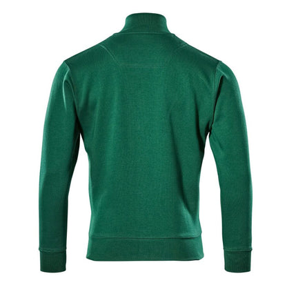Green - Back - Mascot Mens Crossover Lavit Zipped Jacket