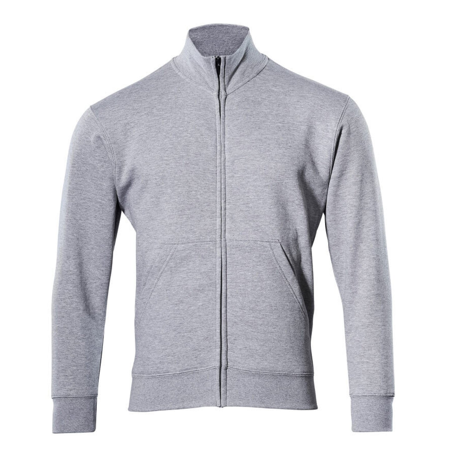 Grey Flecked - Front - Mascot Mens Crossover Lavit Zipped Jacket