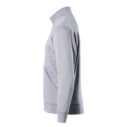 Grey Flecked - Side - Mascot Mens Crossover Lavit Zipped Jacket