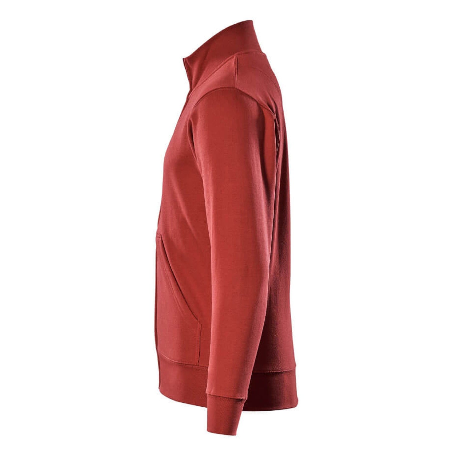 Red - Side - Mascot Mens Crossover Lavit Zipped Jacket