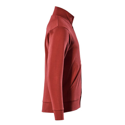 Red - Lifestyle - Mascot Mens Crossover Lavit Zipped Jacket