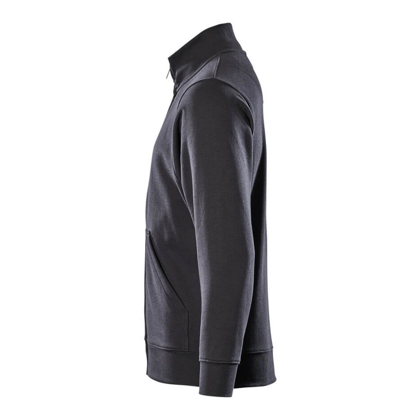 Black - Side - Mascot Mens Crossover Lavit Zipped Jacket