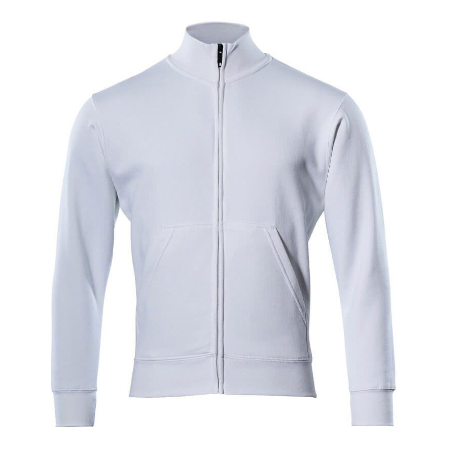 White - Back - Mascot Mens Crossover Lavit Zipped Jacket