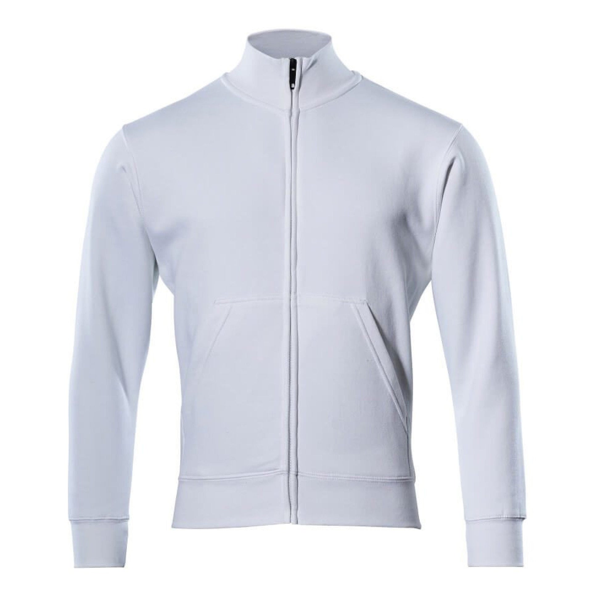 White - Back - Mascot Mens Crossover Lavit Zipped Jacket