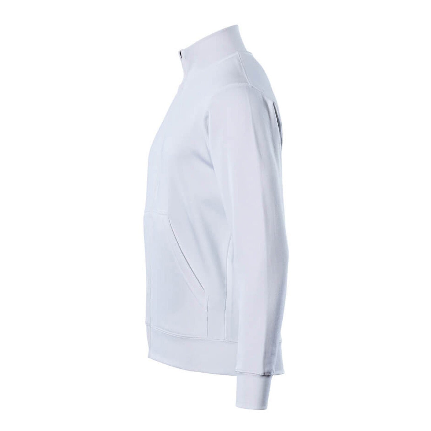 White - Lifestyle - Mascot Mens Crossover Lavit Zipped Jacket