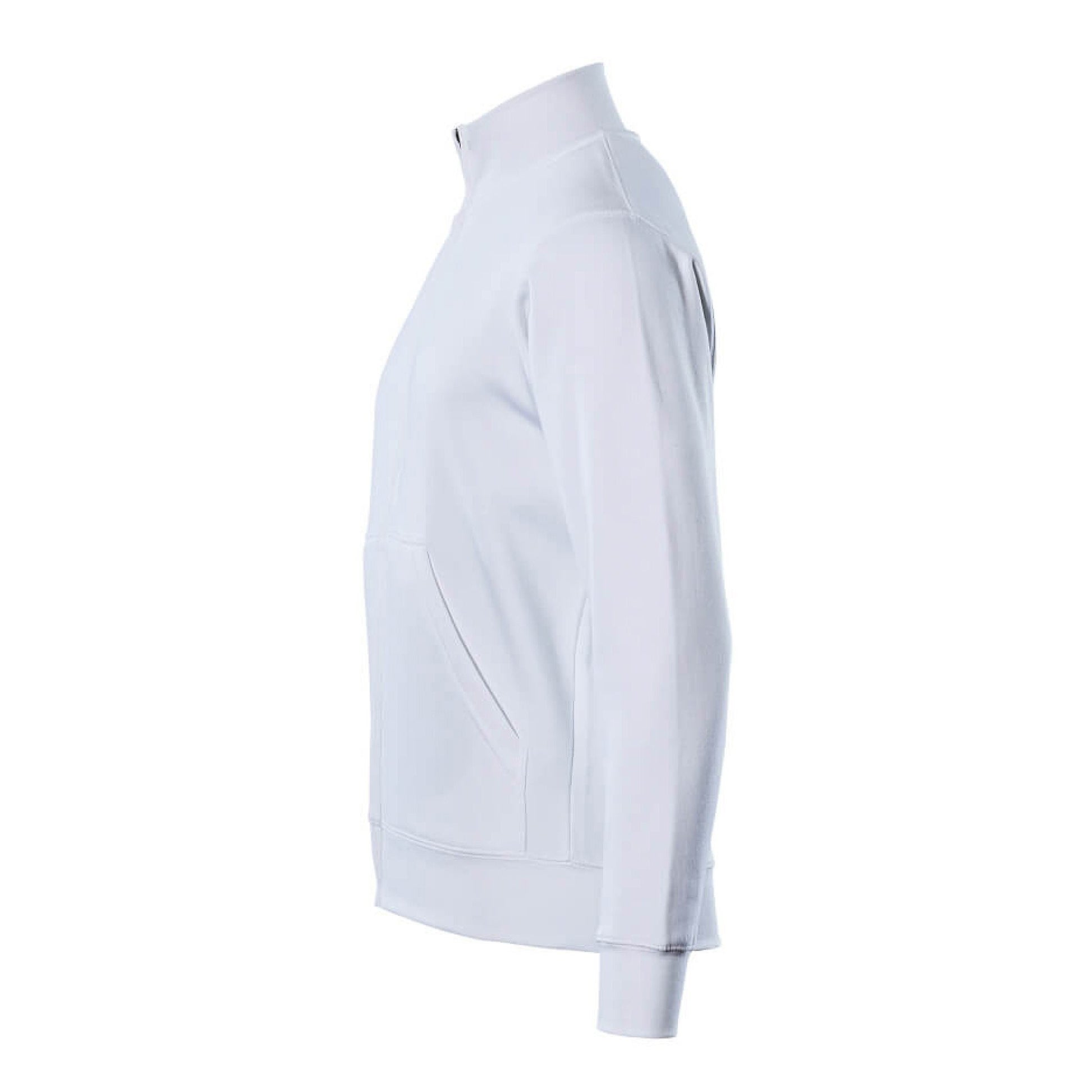 White - Lifestyle - Mascot Mens Crossover Lavit Zipped Jacket