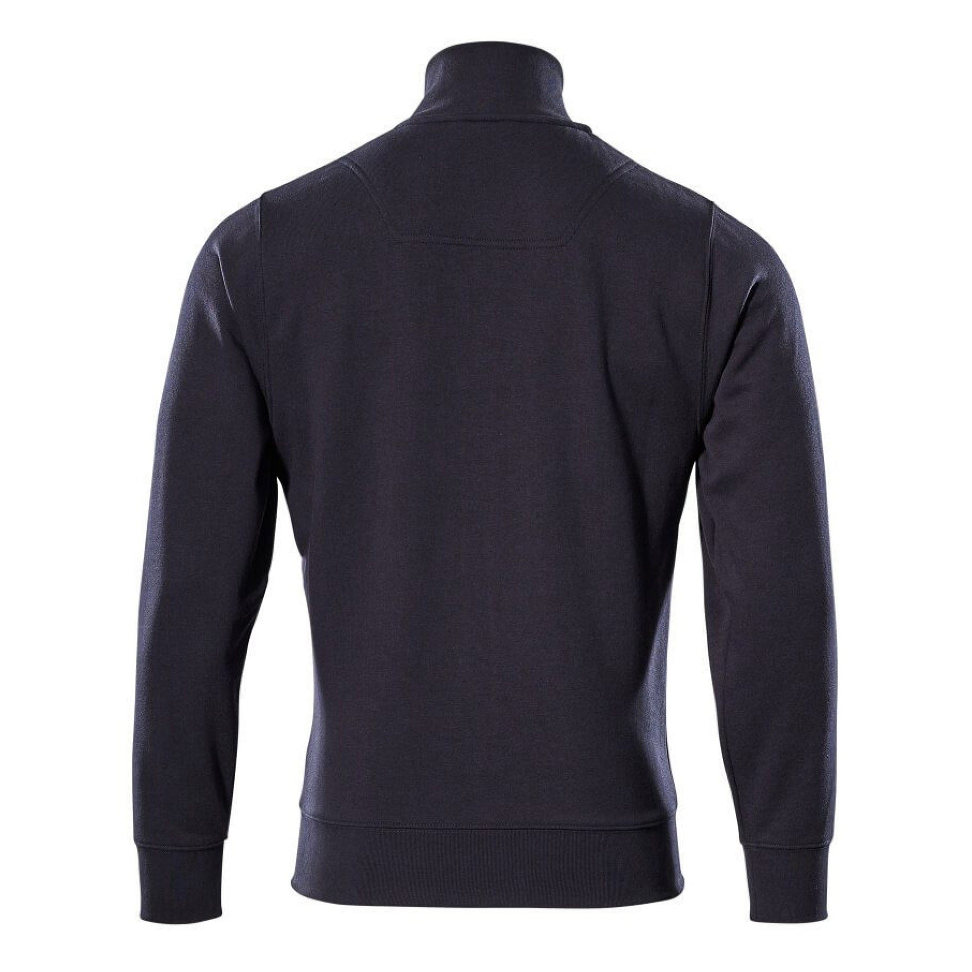 Dark Navy - Back - Mascot Mens Crossover Lavit Zipped Jacket