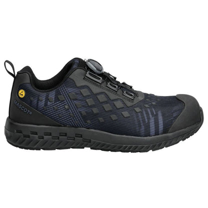 Stone Blue-Black - Front - Mascot Unisex Adult Footwear Customised Safety Shoes