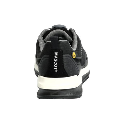 Black - Back - Mascot Unisex Adult Footwear Customised Safety Shoes