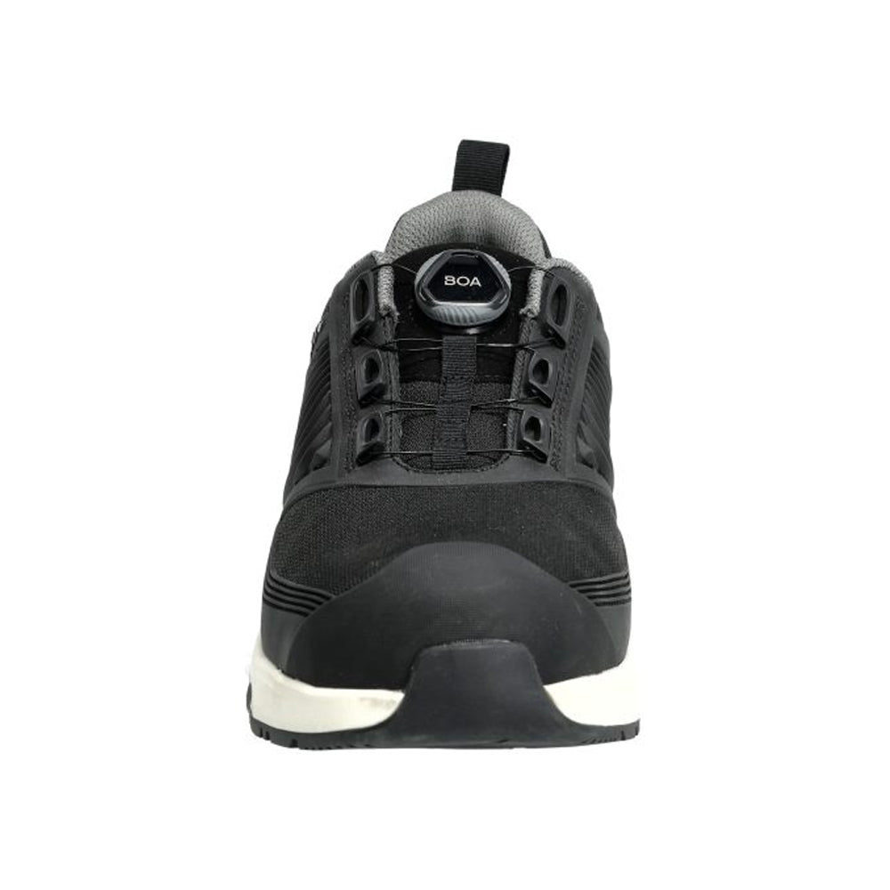 Black - Pack Shot - Mascot Unisex Adult Footwear Customised Safety Shoes