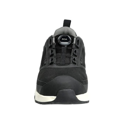 Black - Pack Shot - Mascot Unisex Adult Footwear Customised Safety Shoes