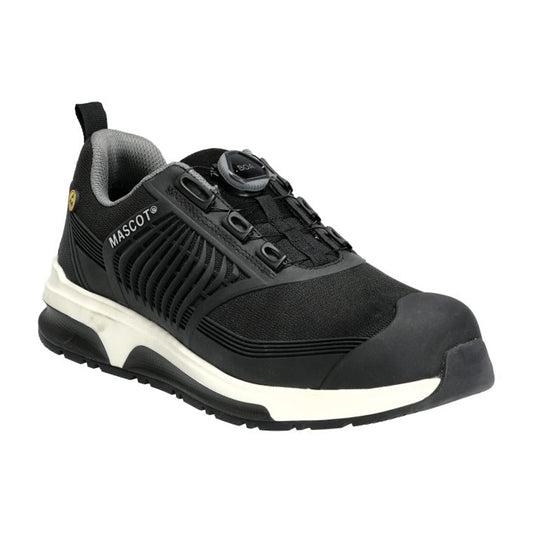 Black - Front - Mascot Unisex Adult Footwear Customised Safety Shoes