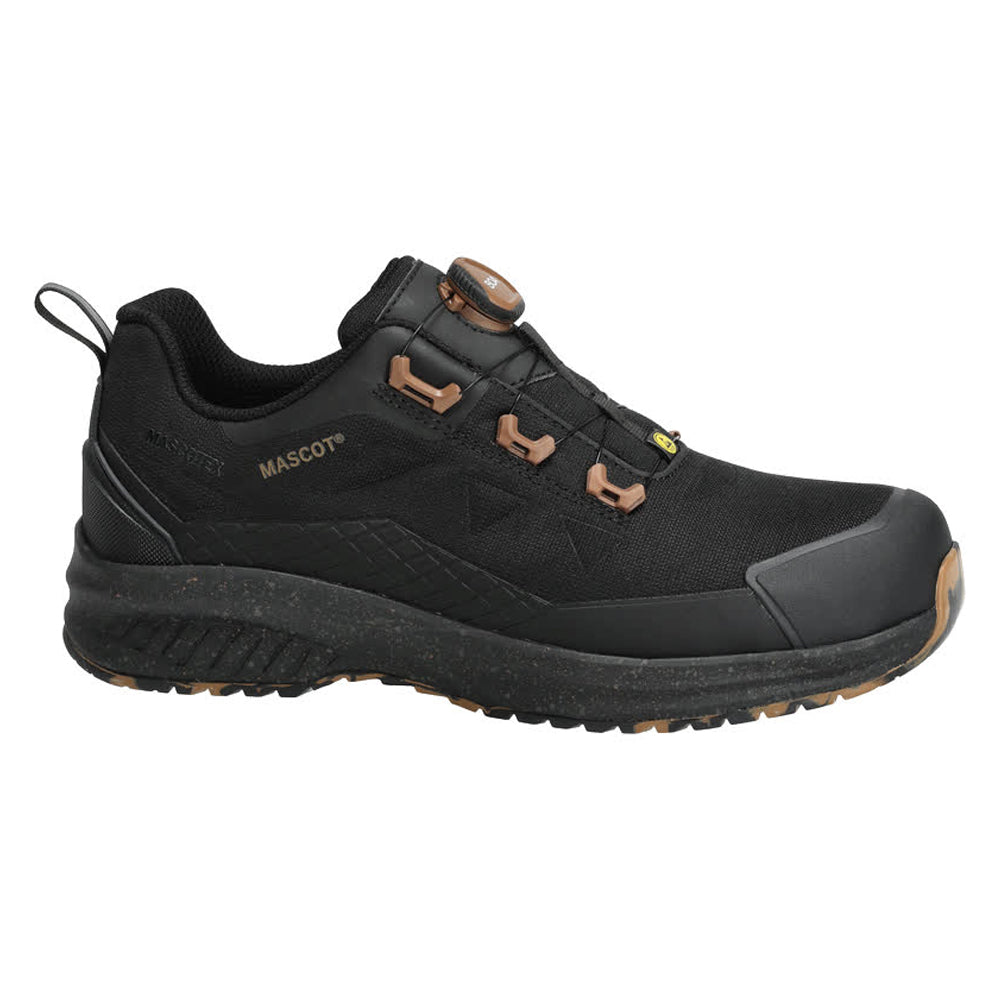 Black - Lifestyle - Mascot Mens Footwear Customised Logo Safety Shoes